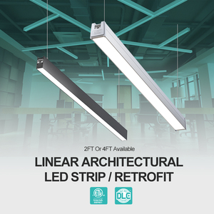 Noonlicht flexibles hängendes Licht Aluminiumgehäuse vernetzbares Led-Linearlicht - Product Image 2