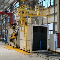 Máquina de Granallado de Placas de Acero para Limpieza de Superficies
