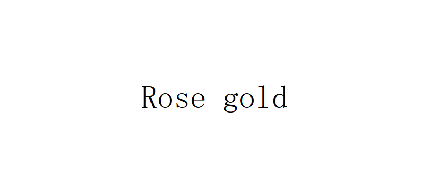 oro rosa