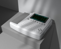 Electrocardiógrafo Clínico de 12 Derivaciones con Pantalla Táctil de 7 Pulgadas y Teclado Completo |   Alimentado por electricidad |   Papel de 210 mm de Ancho |   Almacenamiento para 1000 Cajas |   Profesional