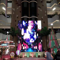 Panneau d'affichage à LED en verre super clair Affichage de signalisation LED transparent haute luminosité pour mur vidéo publicitaire dans le hall de l'ascenseur
