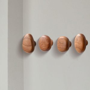 Tùy chỉnh hình dạng gỗ đơn treo tường móc áo cho khăn, túi, mũ, phòng ngủ, nhà - Product Image 6