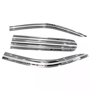 Pare-soleil de fenêtre KQD BRAND OEM, nouveau design, accessoires auto, visière anti-pluie et anti-soleil en PC injecté pour Toyota Runner 2018-2019 - Product Image 1