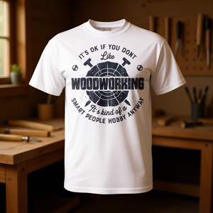 Maglietta per la lavorazione del legno, regalo per falegnami, artigiani e amanti del fai da te - Product Image 2