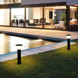 Lawn Patio sân lối đi đường lái xe nhôm năng lượng mặt trời đường dẫn sân ánh sáng 4.5W ngoài trời không thấm nước tích hợp năng lượng mặt trời vườn ánh sáng - Product Image 5