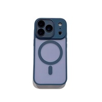 Couverture de téléphone portable d'aimant de Texture mate de tendance pour l'iPHONE 11 12 13 15 14 Plus 17 Promax étui magnétique résistant aux rayures en gros