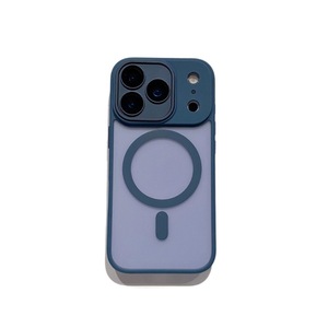 Cubierta de teléfono móvil con imán de textura mate de tendencia para iPhone 11 12 13 15 14 Plus 17 Promax funda magnética resistente a los arañazos al por mayor - Product Image 3