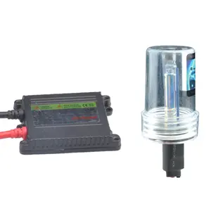 Auto faro LED 12V 24V 55W 75W 6000K 3000LM balasto cristal HID xenón Kit Hid coche luces accesorios LED faro