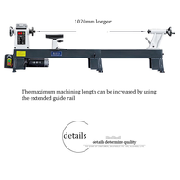 FUSAI 10 "-18" FS-MC1218VD menuiserie à vitesse infiniment Variable tour à bois de travail Mini tour à bois manuel