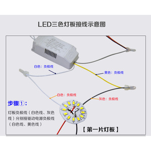 Led <b>Light</b> Panel 3W Dimmable For Living Room <b>Ceiling</b> <b>Light</b> Source Board Crystal Chandelier Core Dual Color - Product Image 4