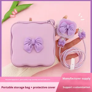 Set di Borse Protettive per Cavi per Cavo di Ricarica <span class=keywords><strong>Apple</strong></span> 20W con Spina UK, Borsa Portaoggetti per Caricabatterie <span class=keywords><strong>iPhone</strong></span> 17/16/15/14/13/12/<span class=keywords><strong>11</strong></span> <span class=keywords><strong>Pro</strong></span> Max - Product Image 6