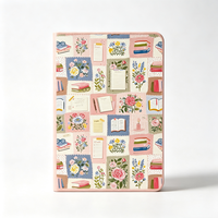 Journal de lecture personnalisé, couverture rigide, patchwork, carnet pour les amoureux des livres, format A5, journal de commentaires sur les livres