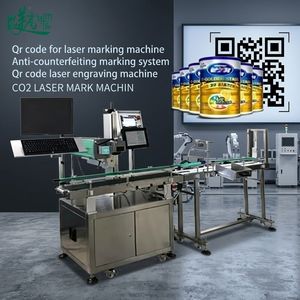 Máquina de Marcado Láser de Metal con Unidad de Enfoque Automático CO2, Función de Escaneo QR y Rechazo de Defectos, Cumple con la Norma de Codificación Chestny Znak Trace - Product Image 1