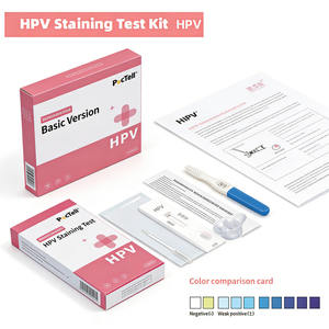 Kit per il Rilevamento dell'Antigene HPV 16/18, Grado Medico, OEM, Monouso, con Tampone Flocculato, Tubo di Trasporto e Soluzione Tamponante - Product Image 2