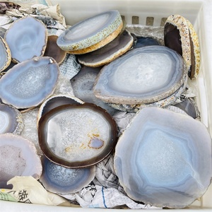 Natural <strong>Agate</strong> Coaster <strong>Agate</strong> <strong>Slice</strong> With Display <strong>Stand</strong> Wholesale Price - Product Image 6