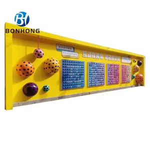 Bonhong 2023 Meest Populaire Interactieve Metalen Wandspellen Touch Roller Ball Outdoor Speeltuin Pretpark Product Voor Kinderen