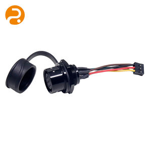 Endüstriyel Havacılık Priz Terminali Bakır Korumalı Kauçuk PU Kaplamalı Kablo IP67 PLC Robotik Sensörler Servo Motorlar Otomasyon - Product Image 1