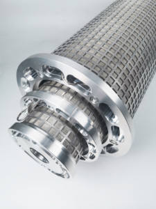 אלמנט מסנן שמן SLQ05X25 נירוסטה שלוש שכבות עבור פילטר שמן טחנת פחם אנכית כוח בייג'ינג - Product Image 2