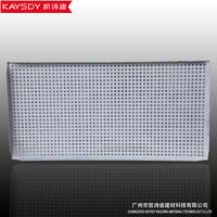 Placas de Techo Decorativas de Aluminio para Suspensión, Insonorizadas, para Centros Comerciales