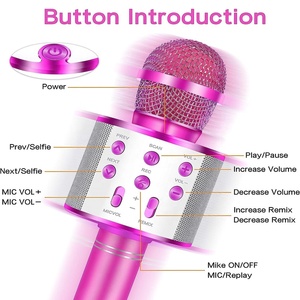 Micro Karaoke Không Dây Đồ Chơi Trẻ Em Hát Karaoke Mic Loa Di Động Cầm Tay Singalong Micro Có Chức Năng Thay Đổi Giọng Nói - Product Image 6
