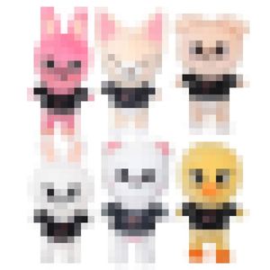Muñecos de Peluche de Nailon Súper Suaves de 30-40 cm, Serie Infantil, Figuras de Peluche de Dibujos Animados, Animales de Peluche para Niños, Relleno de Algodón PP - Product Image 1