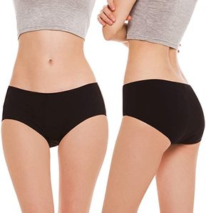 Delle donne Biancheria Intima Fisiologica 4-strati di Cotone Organico A Prova di Perdite Sanitario Mutandine Periodo Mestruale Periodo di Protezione - Product Image 2