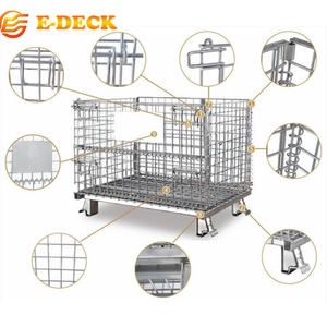 Contenitore Impilabile in Acciaio Zincato a Caldo per Legna da Ardere - Product Image 5