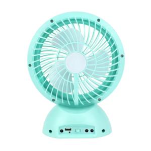 Ventilador de Mesa Solar de 6 Pulgadas con Puerto USB, Batería de Litio Recargable, Clasificación IP67, Luz LED, Uso de Emergencia para Camping con Panel Solar - Product Image 5