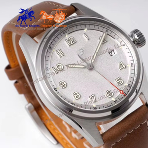 Reloj Automático Longines para Hombre, Cristal de Zafiro, Correa de Cuero, Resistente al Agua, con Puntero Ronda, para Uso Profesional - Product Image 5