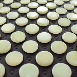 Natürliches Jade-Turmalin-<span class=keywords><strong>Germanit</strong></span>-Stein-Kühlkissen für den Sommer, nicht beheiztes Sitzkissen für Büro, Auto und Zuhause - Product Image 4