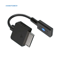 Adaptateur de charge haute vitesse USB Type C pour PSP GO, câble de jeu pour Playstation Portable GO, 10 cm