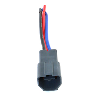 DJ70353A-6.3-11 Kit de capuchons de moyeu géodésique USB LED personnalisé rapide en cuivre billette avec relais, bornes de connecteur automobile et boîtier de fusibles en PC