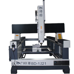 BD-1221 4축 갠트리형 CNC 회전 조각기 폼 우드용 1200x2100mm 대형 포맷 가공 센터 고속 - Product Image 1