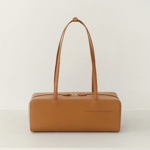 2024 estilo coreano personalizado de alta calidad suave PU <span class=keywords><strong>bolso</strong></span> de cuero axila <span class=keywords><strong>bolso</strong></span> de hombro de moda y monedero pequeño para mujer - Product Image 2