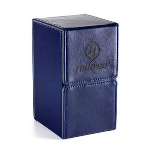 Caja de Cartas de Lujo FX Butterfly con Doble Apertura y Cajón para Accesorios, para Juegos de Cartas Coleccionables, Estuche de Almacenamiento de Cartas de Cuero PU Premium - Product Image 4