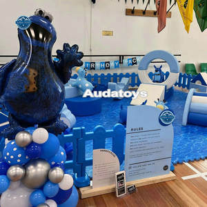 Boy Ocean Blue Mobile Commercial SoftPlay Set Équipement de terrain de jeu intérieur pour enfants pour la <span class=keywords><strong>location</strong></span> de fêtes - Product Image 5
