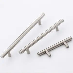 LEEDIS Wholesale Cheap Stainless Steel Handle Handle Cabinet Furniture Handle Metal Wardrobe Drawer Dresser Pull Accessories