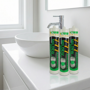 Scellant silicone acide anti-moisissure <span class=keywords><strong>de</strong></span> niveau 0 supérieur <span class=keywords><strong>pour</strong></span> l'étanchéité des bords des cabines <span class=keywords><strong>de</strong></span> <span class=keywords><strong>douche</strong></span> et des cloisons en verre - Product Image 3