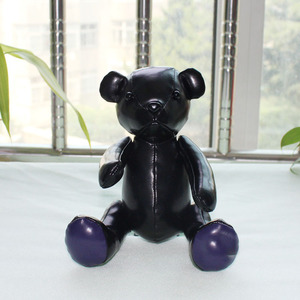 Orsacchiotto Promozionale Personalizzato in Ecopelle PU Morbido e Imbottito - Product Image 4