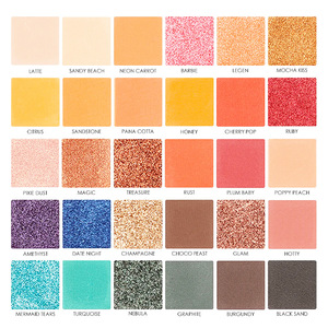 Palette de fards à paupières OEM ODM nacrés, métalliques, brillants, mats, scintillants, arc-en-ciel rêveur, 8 couleurs, maquillage multicolore, vente en gros - Product Image 3