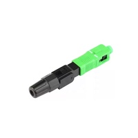 Conector de Fibra Óptica de Ensamblaje Rápido FTTH SC APC/UPC de 55 mm con Pérdida de Inserción Inferior a 0.3dB