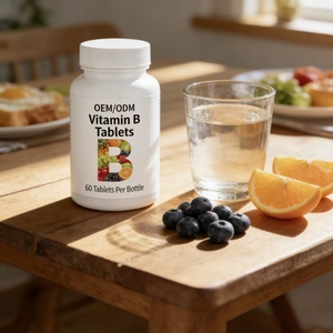OEM/ODM Hersteller <span class=keywords><strong>Vitamin</strong></span>-<span class=keywords><strong>B</strong></span>-Komplex-Tabletten zur Energieunterstützung Nahrungsergänzungsmittel - Product Image 3