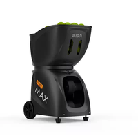 Máquina Lanzapelotas de Tenis PT-PRO MAX 20-140km/h, Control por APP y Apple Watch, Programable, 145 Pelotas, para Entrenamiento en Casa, Cancha o Club