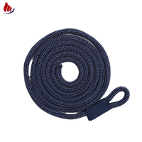 Ligne d'amarrage marine en polyéthylène PE à double tressage haute résistance 6 mm 8 mm 10 mm 12 mm résistante aux intempéries pour l'ancrage des bateaux