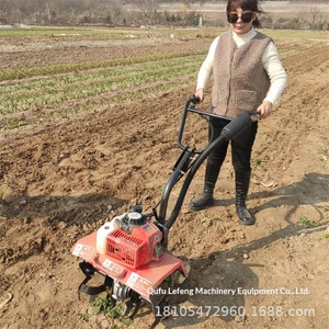 Four-<b>wheel</b> drive orchard micro-tiller <b>small</b> household tiller agricultural orchard greenhouse hand-held tiller - Product Image 4