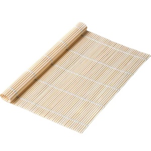 Tapis à rouler en bambou blanc et vert pour <span class=keywords><strong>sushi</strong></span>, de haute qualité, style feuille de bambou, <span class=keywords><strong>masago</strong></span> roe 27cm 24cm - Product Image 4
