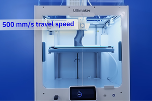 Imprimante 3D S6 nouvelle génération avec plateau chauffant flexible PLA PEI, double extrusion, nivellement automatique, impression multi-matériaux FDM - Product Image 5