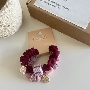 New Solid Satin Hair Rings Set Elegant Girls Scrunchies Hair <b>Accessories</b> for Women Soft Non-Slip Multifunction Hair Bands - Product Image 6
