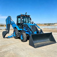 Livraison Gratuite CE EPA Chargeuse-pelleteuse hydraulique sur roues compacte multifonction pour projets agricoles, de construction et de terrassement