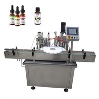 Machine automatique de remplissage, de bouchage et d'étiquetage de liquides, pompe péristaltique pour le conditionnement de petites flacons d'huile essentielle